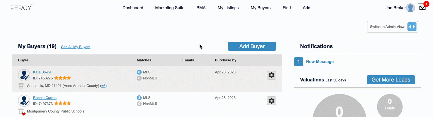 BMA Overview – Percy